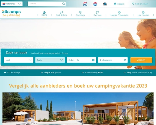 Allcamps.nl Logo